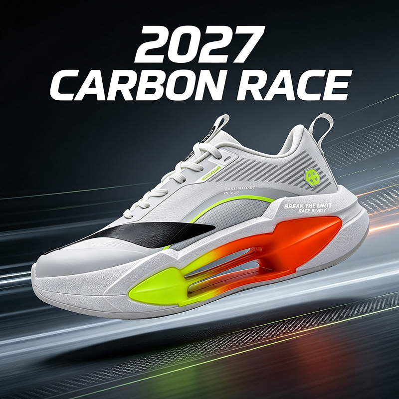 2027 Carbon Plate Running Shoe - огляд і ціна Breathable Mesh Athletic Shoes