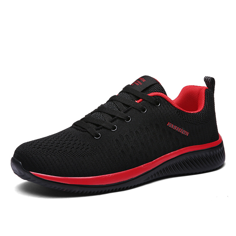 Men Running Walking Knit Shoe  - огляд і ціна Breathable Mesh Athletic Shoes