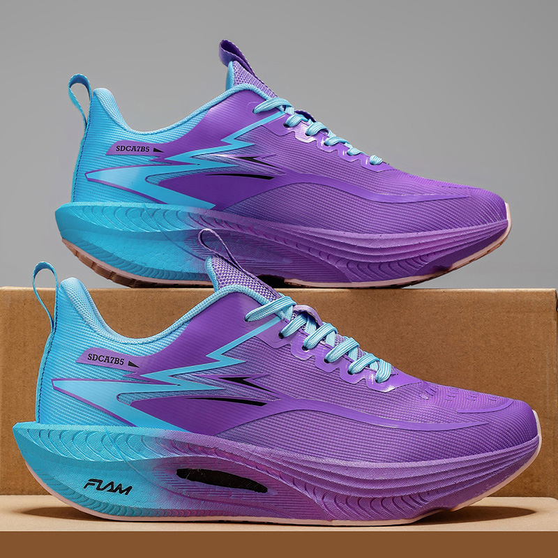 Running Shoes Men Carbon Board - огляд і ціна Breathable Mesh Athletic Shoes